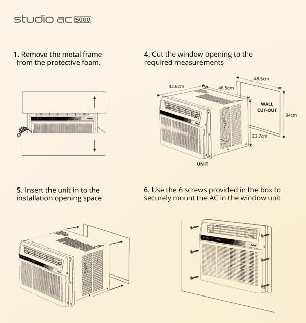 AC - Studio AC 5000(2026 Model) 3 Star